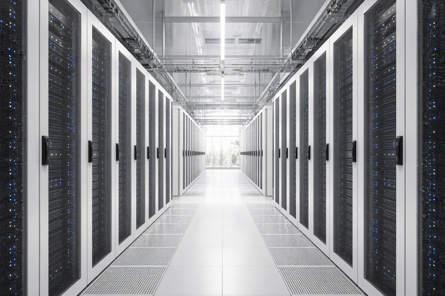 Data center rack corridor